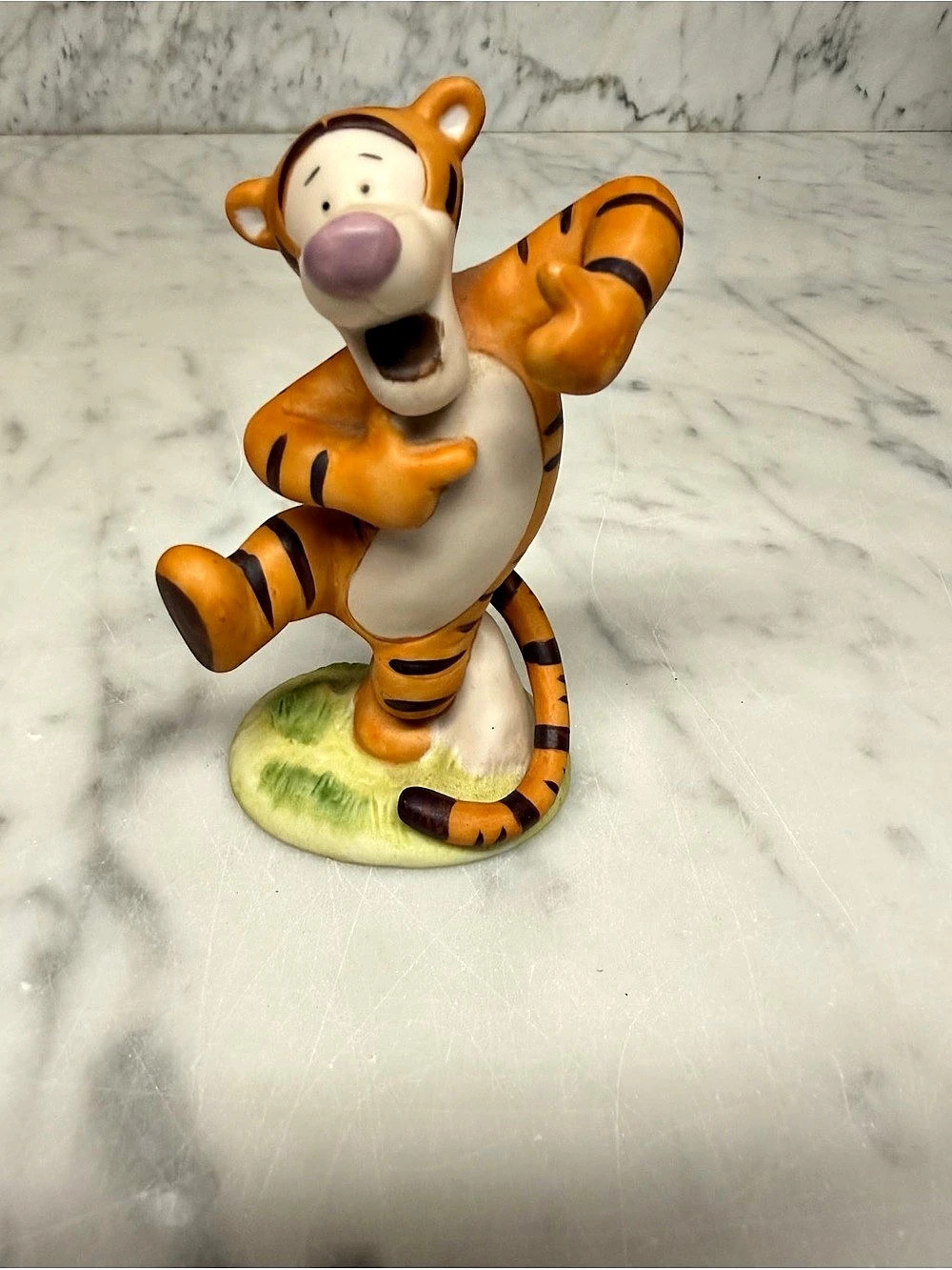 Disney Tigger Figurine Orange & White